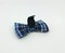 Cat Collar With Optional Bow Tie Small Navy Plaid Breakaway Collar Adjustable Sizes S Kitten, M, L product 6